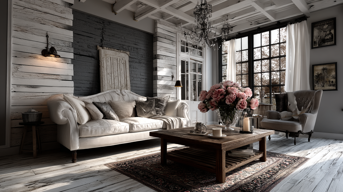 עיצוב פנים בסגנון שאבי שיק Shabby Chic
